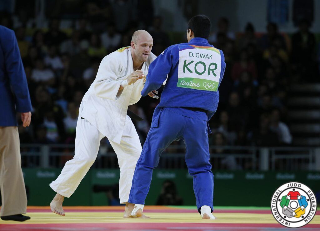 Marcus Nyman tävlar i judo på OS 2016.