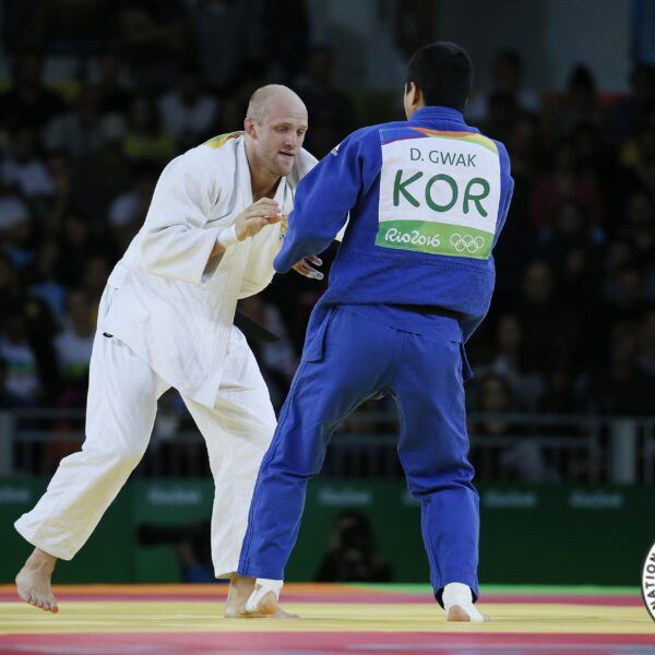 Marcus Nyman tävlar i judo på OS 2016.